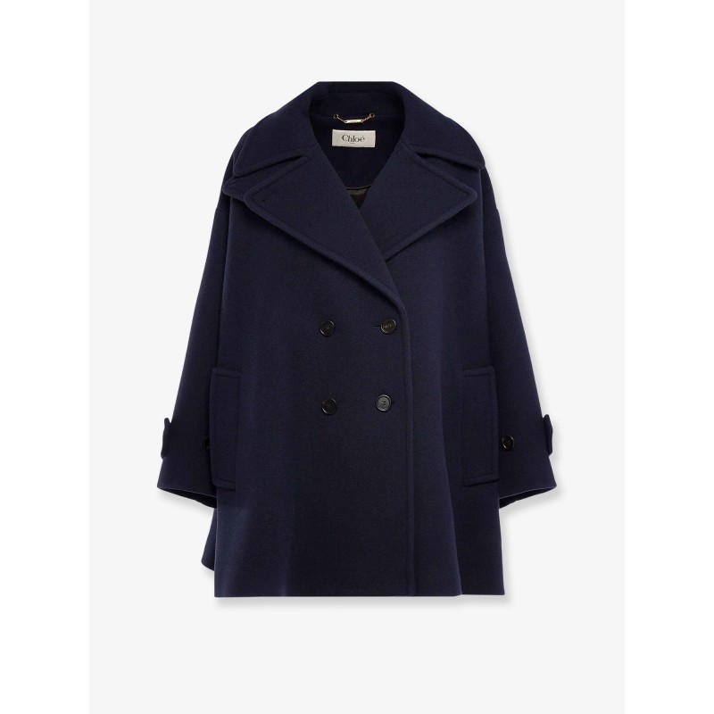 Virgin wool blend coat