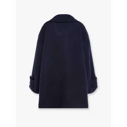 Virgin wool blend coat