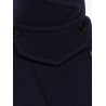 Virgin wool blend coat