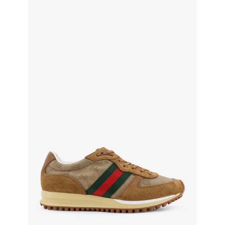 Re-Motion GG nylon and suede sneakers