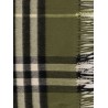 Giant Check cashmere scarf