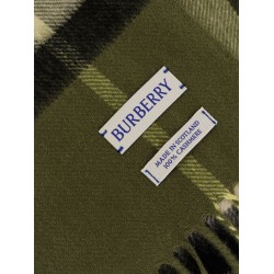 Giant Check cashmere scarf