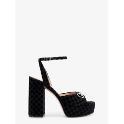 Wedge suede sandals