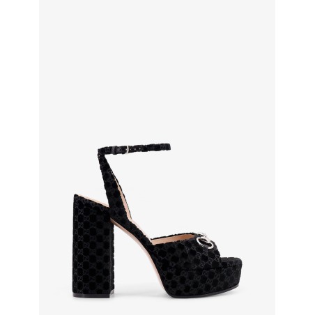 Wedge suede sandals