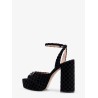 Wedge suede sandals