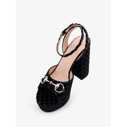 Wedge suede sandals