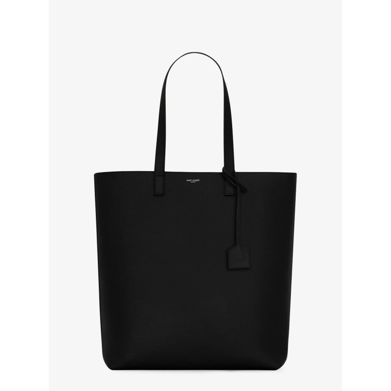 North/South leather tote bag