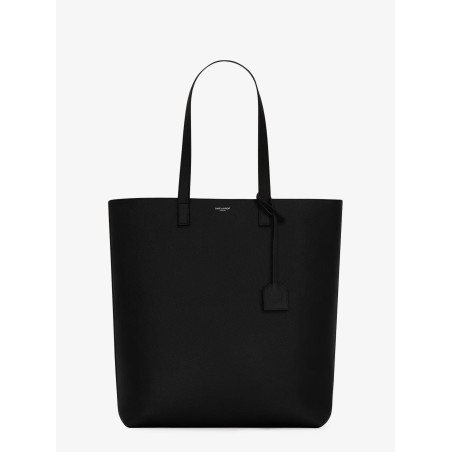 North/South leather tote bag