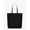 North/South leather tote bag