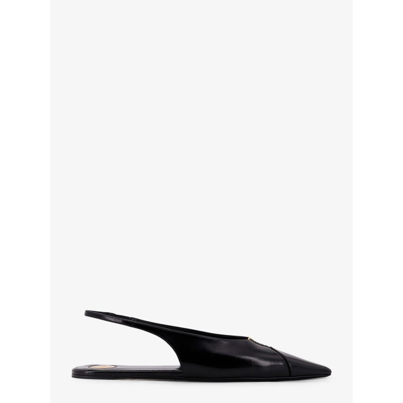 Babylone 00 Bal leather slingback ballerinas