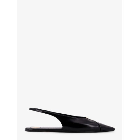 Babylone 00 Bal leather slingback ballerinas