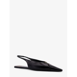 Babylone 00 Bal leather slingback ballerinas