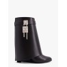 Sharklock leather ankle boots
