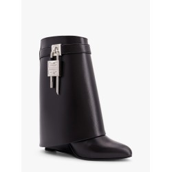 Sharklock leather ankle boots