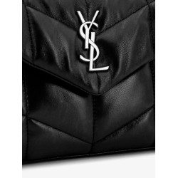 Loulou Puffer Toy matelassé leather crossbody bag