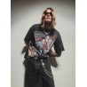 Iron Maiden X Steed cotton and hemp T-shirt