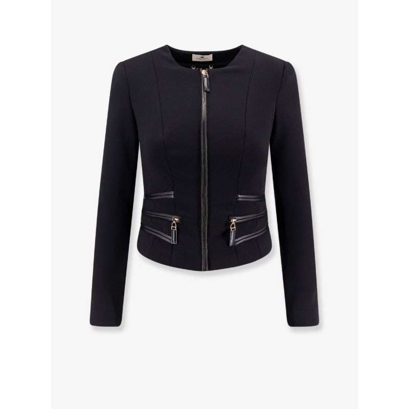 Blazer with pockets and zip