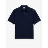 Recycled material polo shirt with Cassandre embroidery