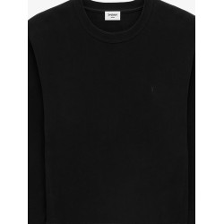 Certified cotton sweatshirt with Cassandre embroidery