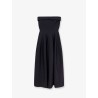 Wool and silk midi dress