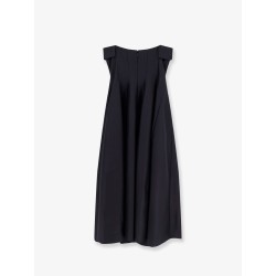 Wool and silk midi dress
