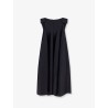 Wool and silk midi dress