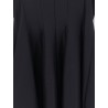 Wool and silk midi dress