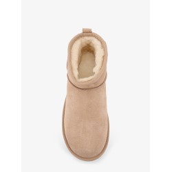 Classic Ultra Mini Platform suede ankle boots