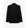 Double-breasted wool blazer