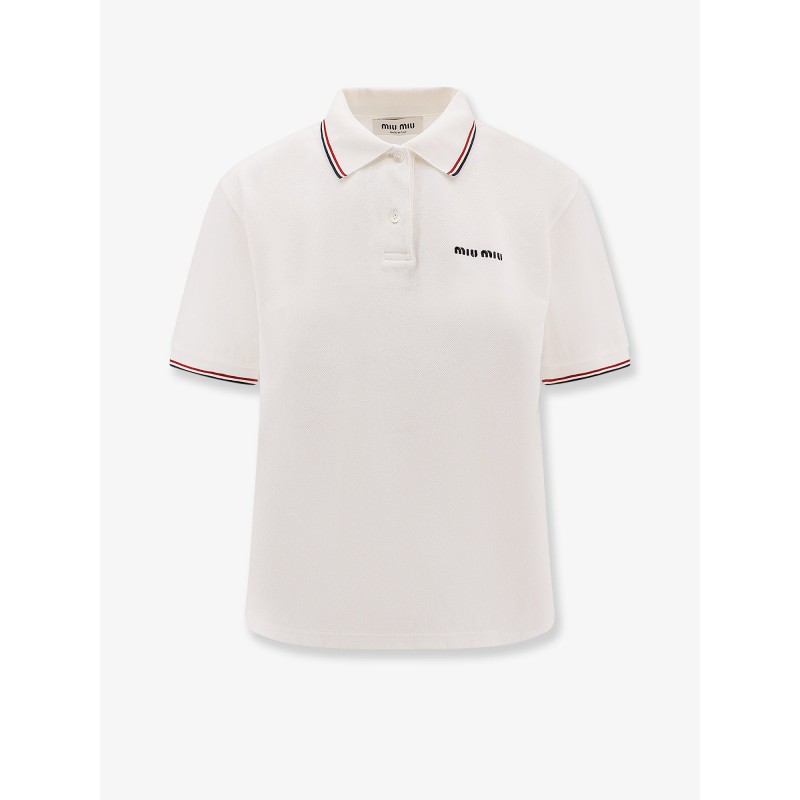Piqué polo shirt with logo embroidery