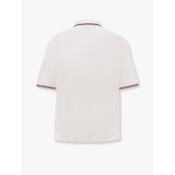 Piqué polo shirt with logo embroidery