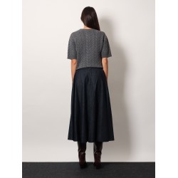 Cecile denim skirt