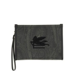 PAISLEY POUCH WITH PEGASUS
