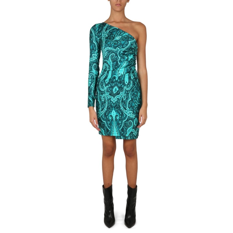 DRESS WITH PAISLEY DESIGNS