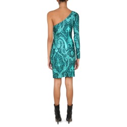 DRESS WITH PAISLEY DESIGNS