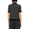 GG WOOL JACQUARD REVERSIBLE POLO SHIRT