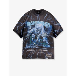 Iron Maiden X A Real Live One cotton and hemp T-shirt