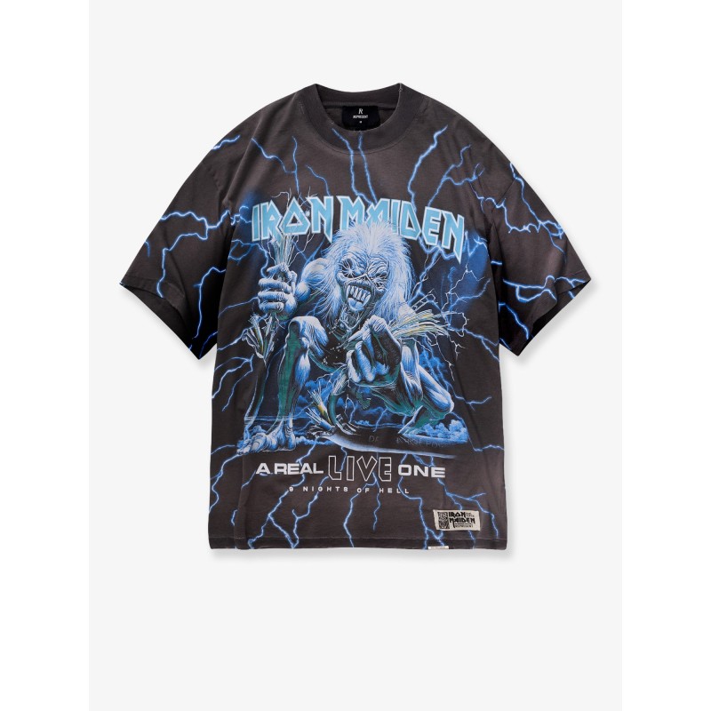 Iron Maiden X A Real Live One cotton and hemp T-shirt