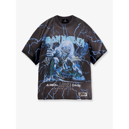 Iron Maiden X A Real Live One cotton and hemp T-shirt