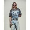 Iron Maiden X A Real Live One cotton and hemp T-shirt