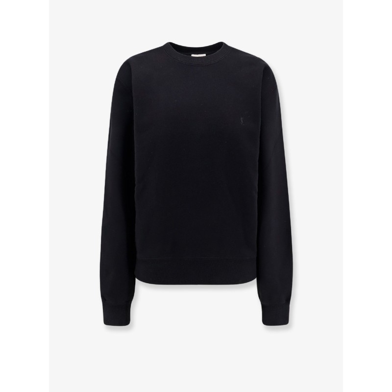 Certified cotton sweatshirt with Cassandre embroidery