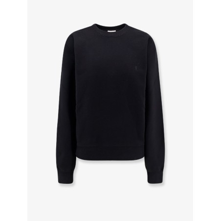 Certified cotton sweatshirt with Cassandre embroidery