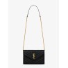 Envelope matelassé lather shoulder bag