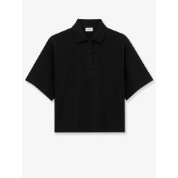 Cotton blend polo shirt