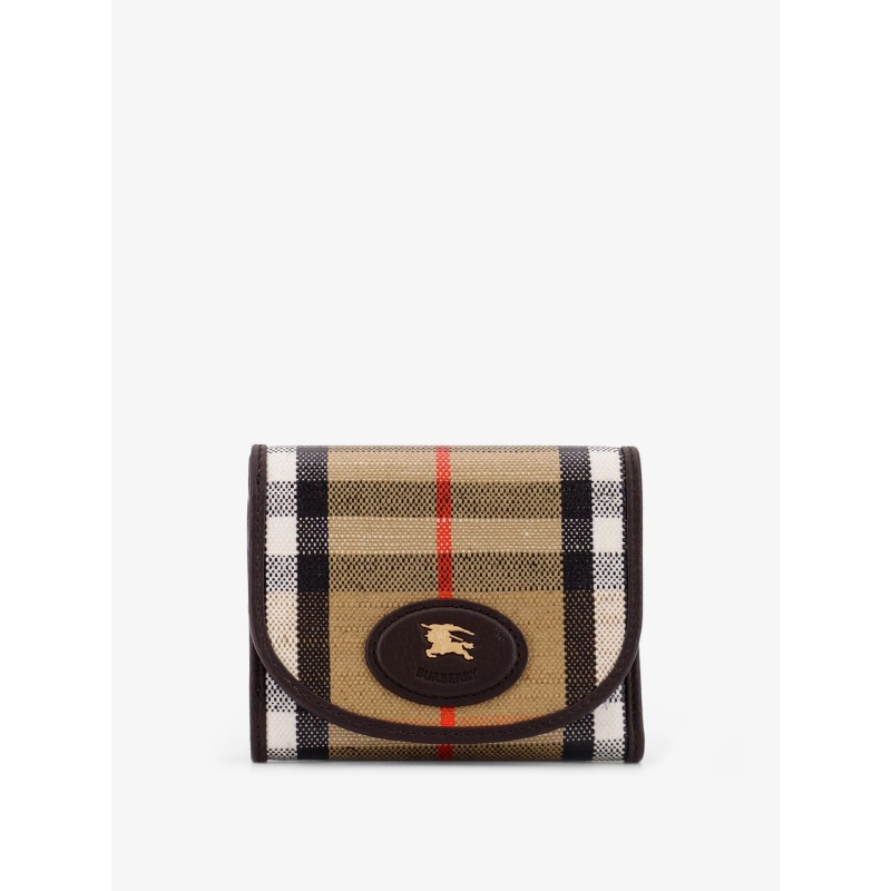Highlands Compact wallet with leather inserts