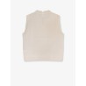 Wool and cashmere vest