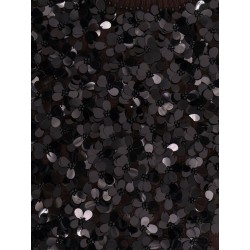 Wool and cashmere vest with sequins