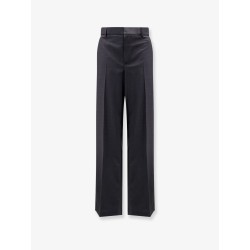 Wool trousers with GUCCI embroidery