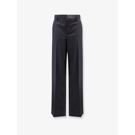 Wool trousers with GUCCI embroidery