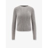 Cotton cable knit sweater